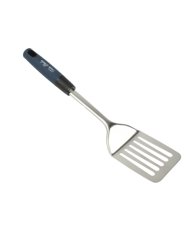 Łopatka kuchenna ażurowa ergonomiczny uchwyt solidna stal nierdzewna