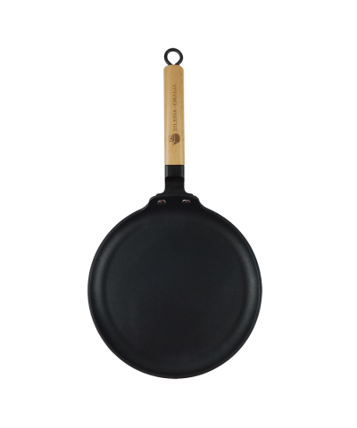 Patelnia do naleśników żeliwna nieprzywierająca indukcja gaz non-stick 26 cm
