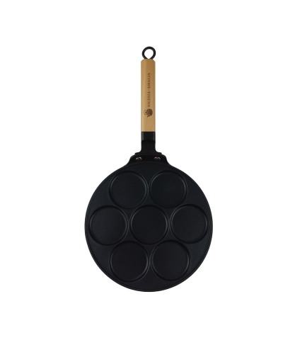 Patelnia żeliwna dołkownica ludmiła 27cm pancake placki indukcja