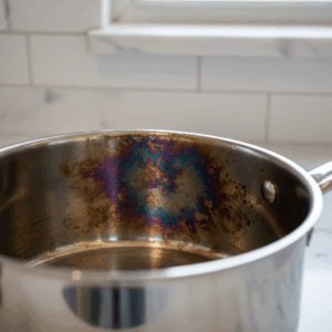 Przebarwienia od przegrzania